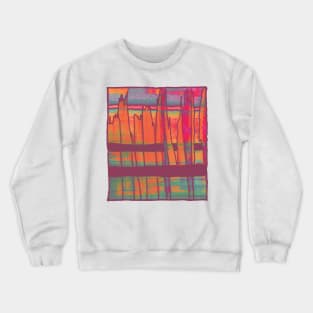 Liminal Space Sunset Abstraction Crewneck Sweatshirt